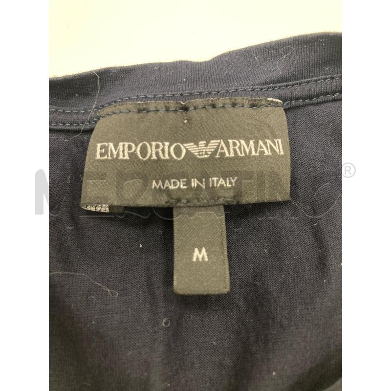 T SHIRT UOMO ARMANI BLU NUVOLETTE GRIGIE BLU | Mercatino dell'Usato Gazzada schianno 3