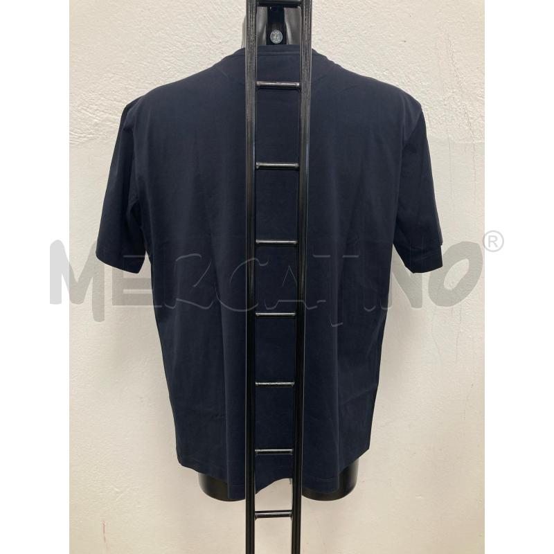 T SHIRT UOMO BALLY BLU SCRITTA BORDEAUX | Mercatino dell'Usato Gazzada schianno 2
