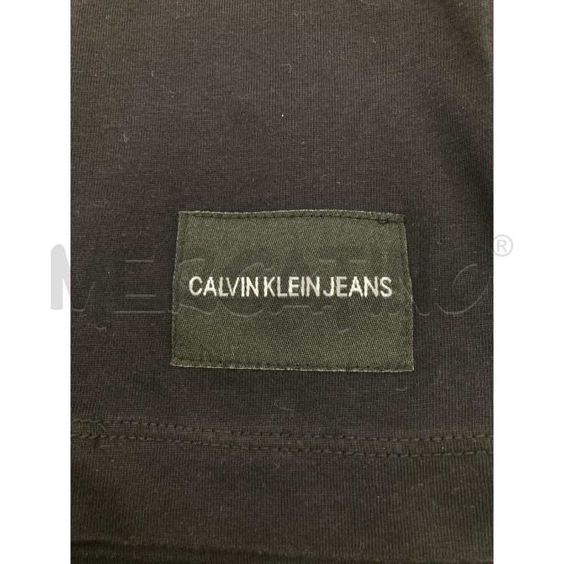 T SHIRT UOMO CALVIN KLEIN NERA STAMPA UOMO LILLA | Mercatino dell'Usato Gazzada schianno 4