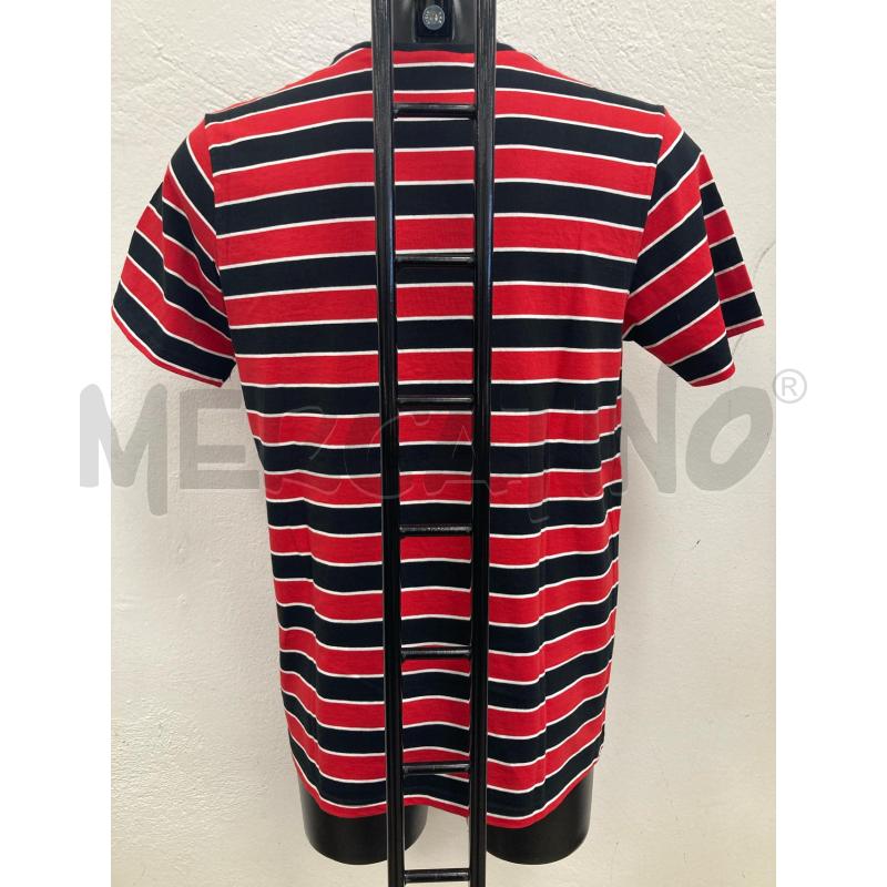 T SHIRT UOMO HUF RGHE ROSSE NERE | Mercatino dell'Usato Gazzada schianno 2