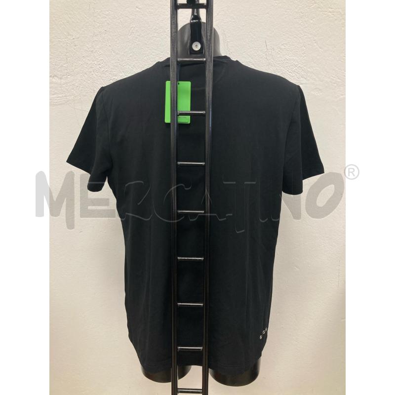 T SHIRT UOMO LA MARTINA NERA SCRITTA LOGO CARTELILNO | Mercatino dell'Usato Gazzada schianno 2