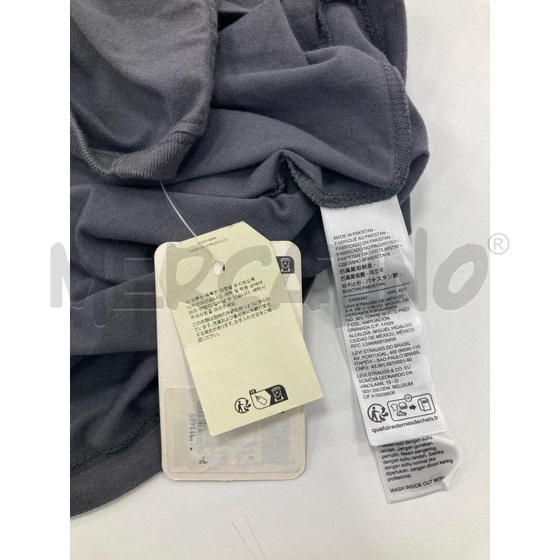 T SHIRT UOMO LEVIS GRIGIA CARTELLINO | Mercatino dell'Usato Gazzada schianno 4
