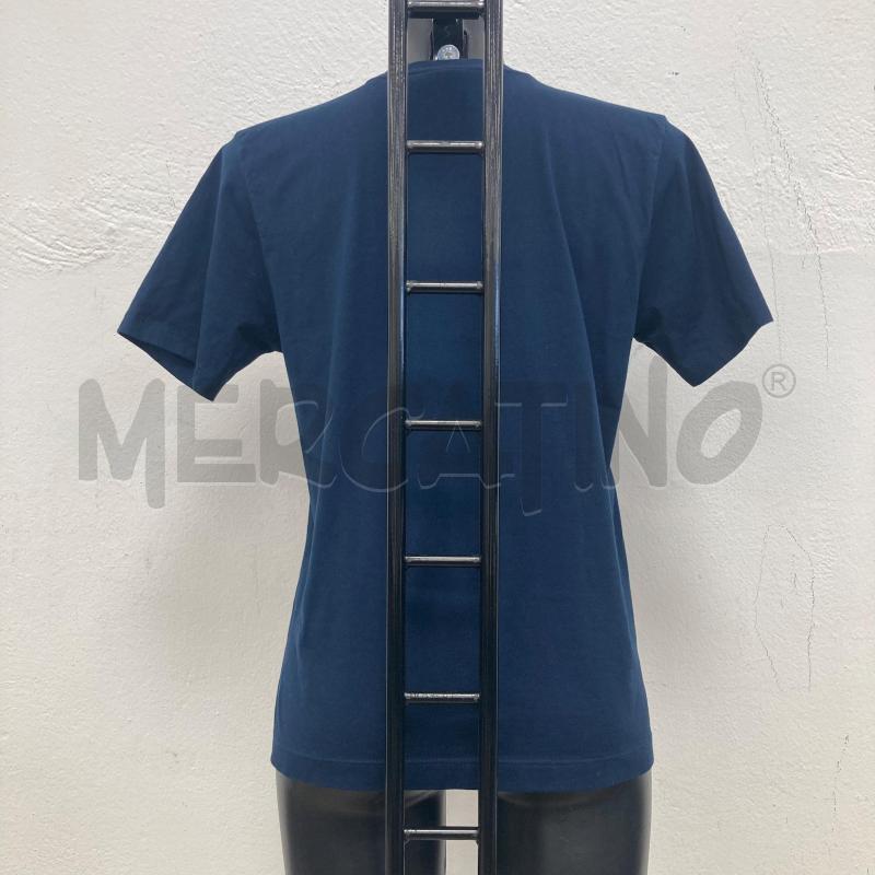 T SHIRT UOMO PAUL & SHARK BLU SCRITTA GIALLA ROSSA | Mercatino dell'Usato Gazzada schianno 2