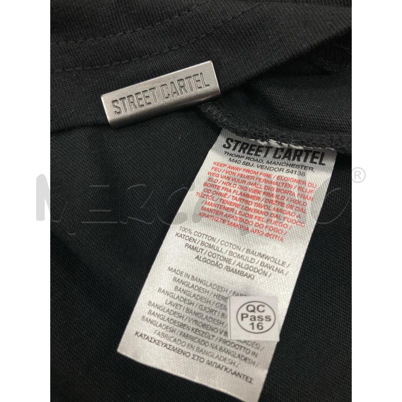 T SHIRT UOMO STREET CARTEL NERA PALMBEACH  | Mercatino dell'Usato Gazzada schianno 4