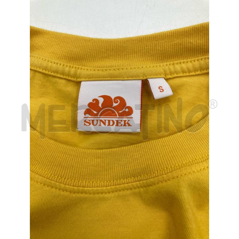 T SHIRT UOMO SUNDEK GIALLA | Mercatino dell'Usato Gazzada schianno 3