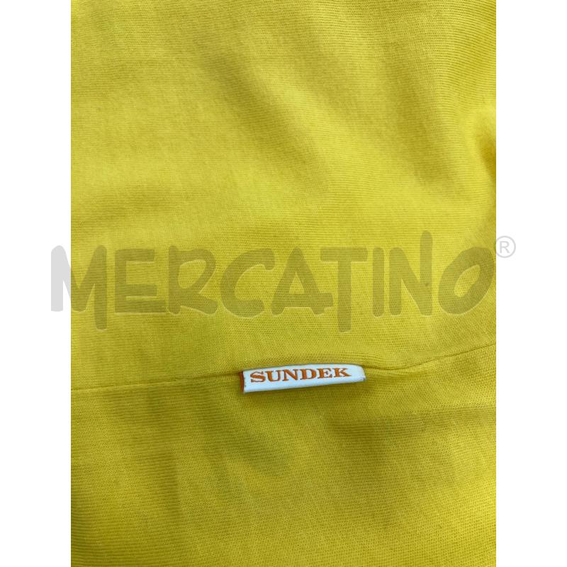 T SHIRT UOMO SUNDEK GIALLA | Mercatino dell'Usato Gazzada schianno 5