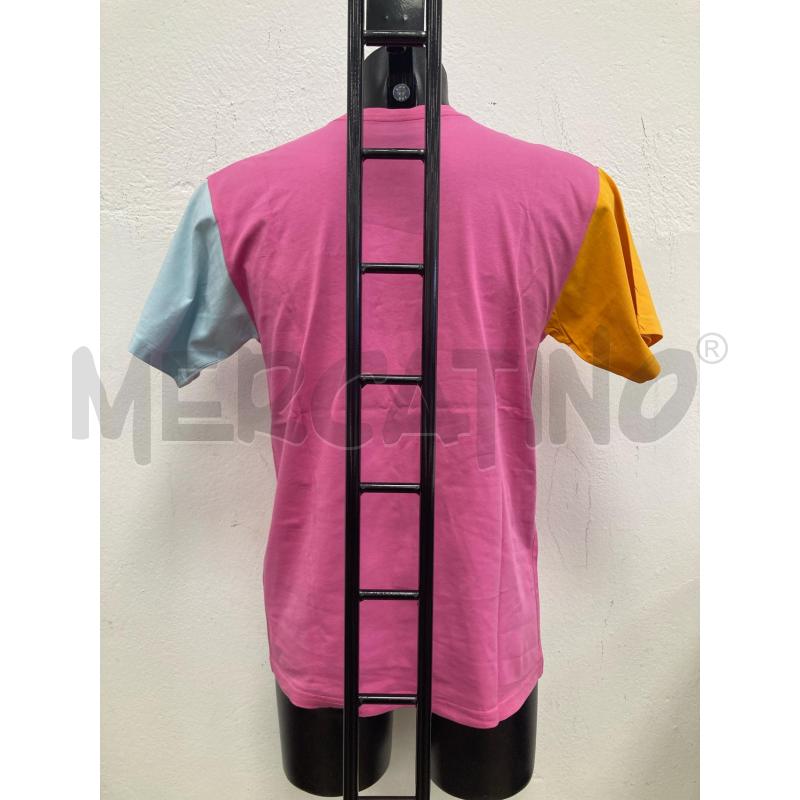 T SHIRT UOMO VANS FUXIA MANICHE ARANCIO AZZURRA | Mercatino dell'Usato Gazzada schianno 2