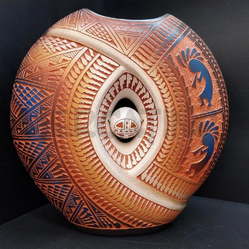 VASO JR DIANE ARAGON ACOMA LAGUNA NM. 2003 | Mercatino dell'Usato Gazzada schianno 1