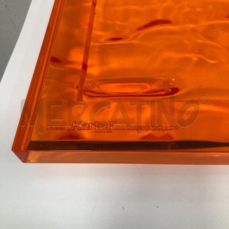 VASSOIO KARTELL MOD DUNE ARANCIO 55X38 | Mercatino dell'Usato Gazzada schianno 4