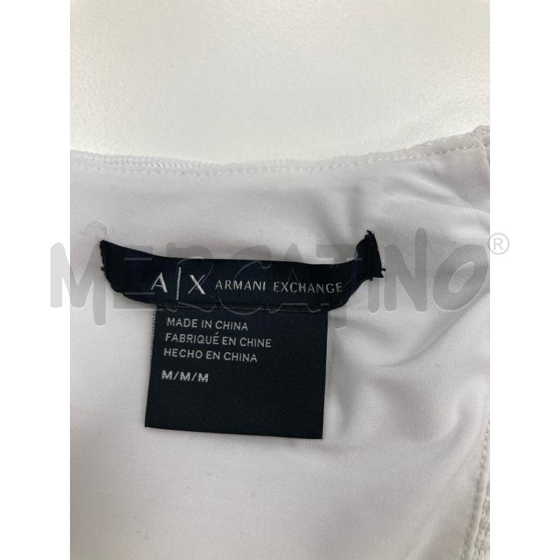 VESTITO DONNA ARMANI EXCHANGE BIANCO | Mercatino dell'Usato Gazzada schianno 3