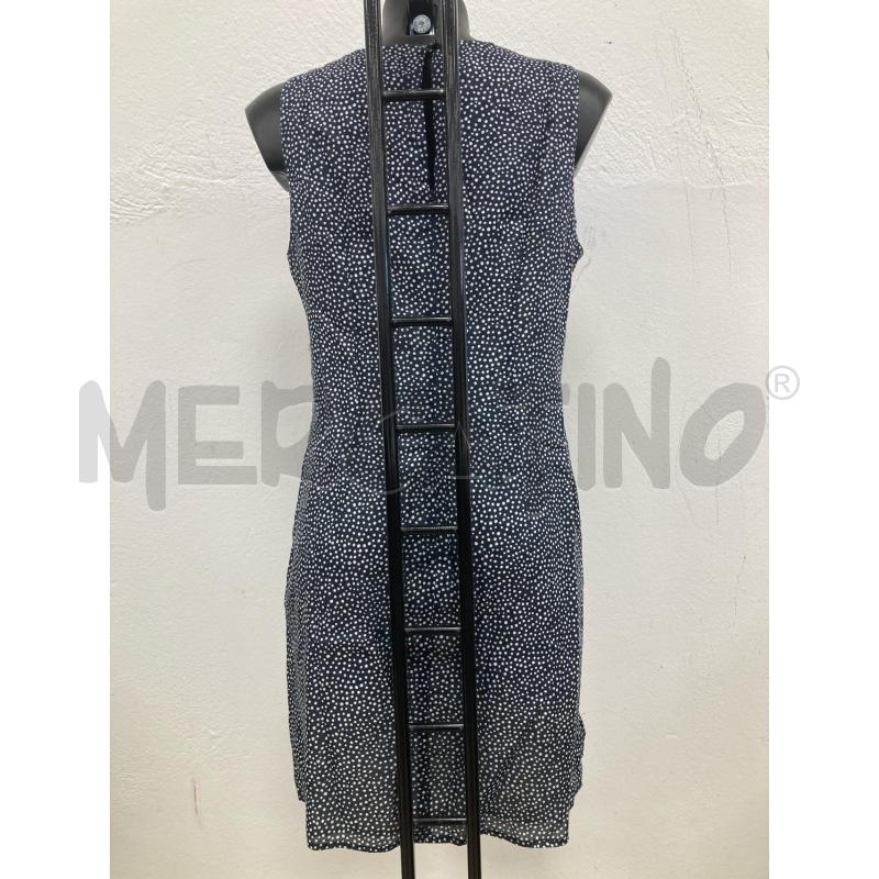VESTITO DONNA ARMANI JEANS BLU POIS BIANCHI | Mercatino dell'Usato Gazzada schianno 2
