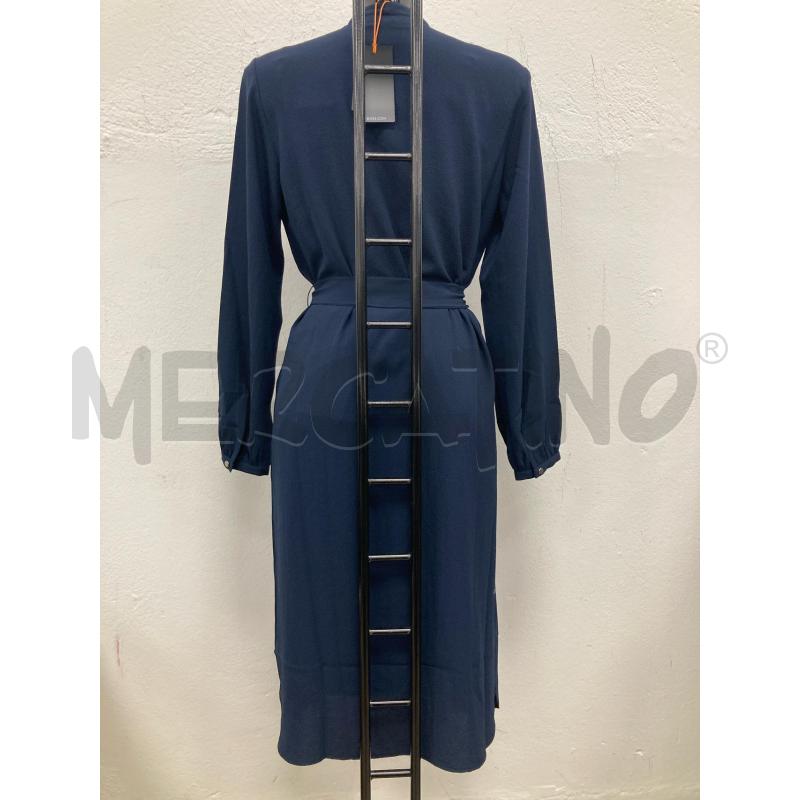 VESTITO DONNA BOSS BLU CARTELLINO TIPO CAMICIA MIDI | Mercatino dell'Usato Gazzada schianno 2