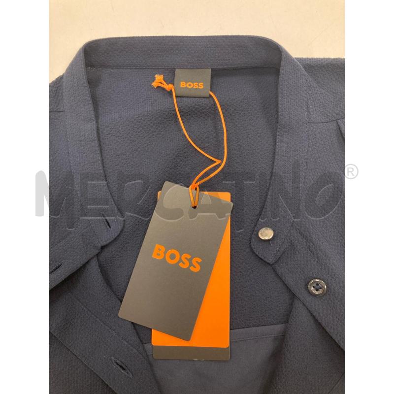 VESTITO DONNA BOSS BLU CARTELLINO TIPO CAMICIA MIDI | Mercatino dell'Usato Gazzada schianno 3
