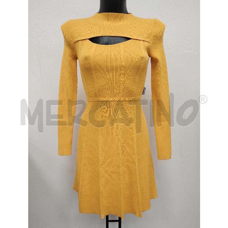 VESTITO DONNA BOSS GIALLO  | Mercatino dell'Usato Gazzada schianno 1