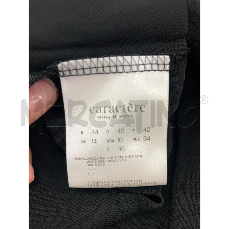 VESTITO DONNA CARACTERE NERO | Mercatino dell'Usato Gazzada schianno 4