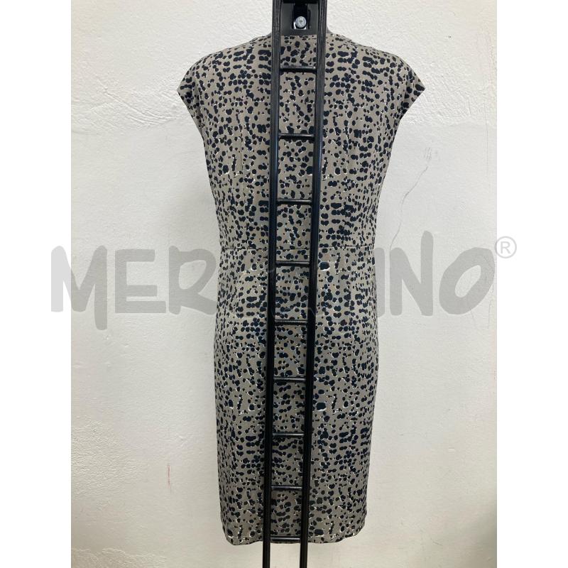 VESTITO DONNA CONBIPEL GRIGIO MACCHIE NERE CARTELLINO | Mercatino dell'Usato Gazzada schianno 2