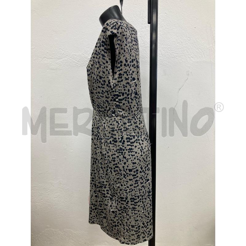 VESTITO DONNA CONBIPEL GRIGIO MACCHIE NERE CARTELLINO | Mercatino dell'Usato Gazzada schianno 3