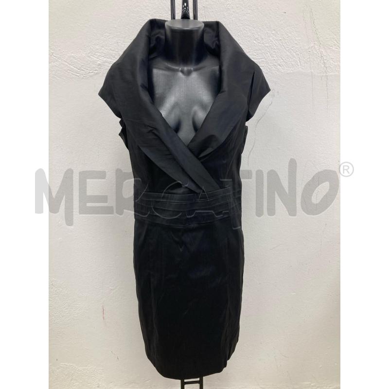 VESTITO DONNA DANDREA NERO SETA | Mercatino dell'Usato Gazzada schianno 1