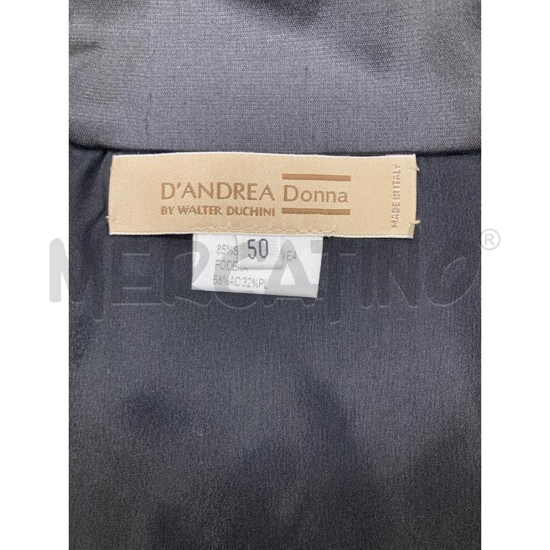 VESTITO DONNA DANDREA NERO SETA | Mercatino dell'Usato Gazzada schianno 4