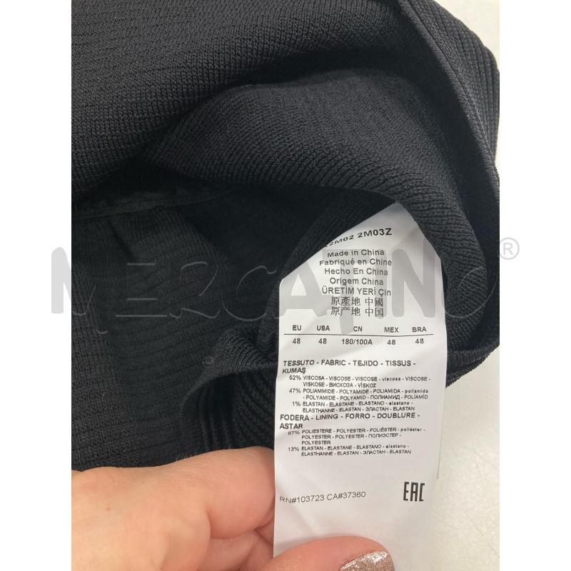 VESTITO DONNA EMPORIO ARMANI NERO | Mercatino dell'Usato Gazzada schianno 4