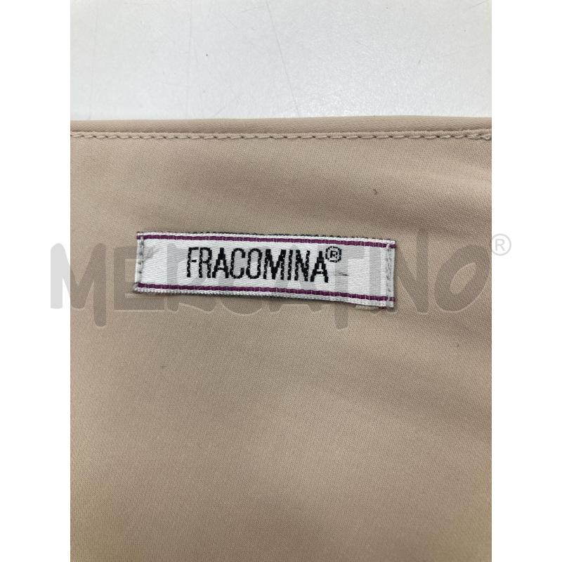 VESTITO DONNA FRACOMINA BEIGE DRAPPEGGIO | Mercatino dell'Usato Gazzada schianno 3