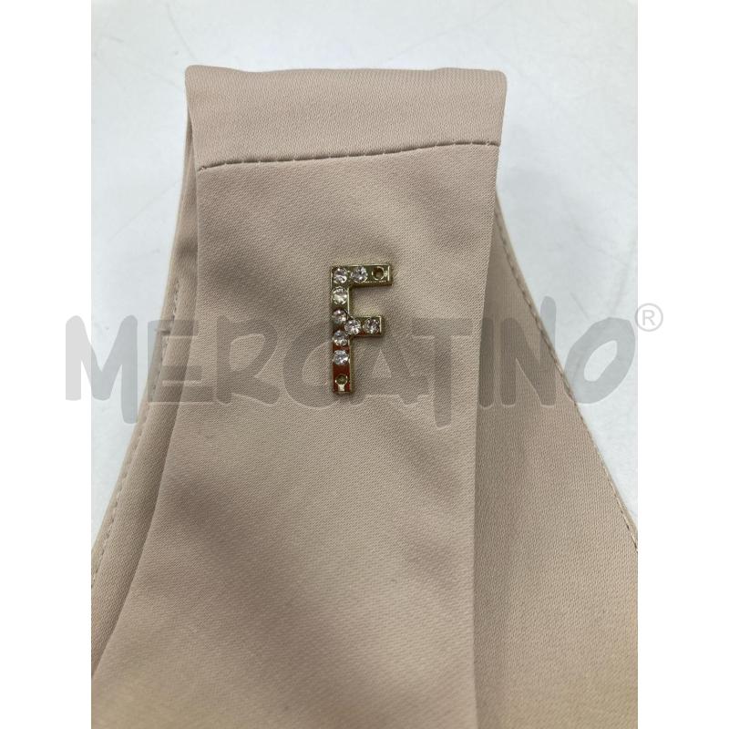 VESTITO DONNA FRACOMINA BEIGE DRAPPEGGIO | Mercatino dell'Usato Gazzada schianno 5
