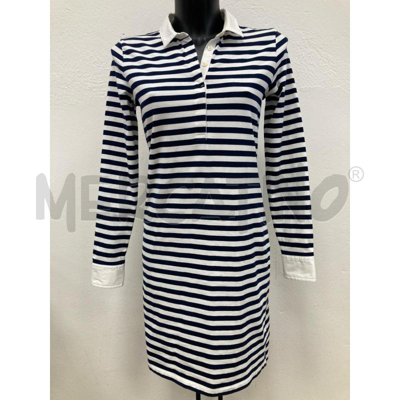 VESTITO DONNA GANT RIGHE BIANCHE NERE | Mercatino dell'Usato Gazzada schianno 1