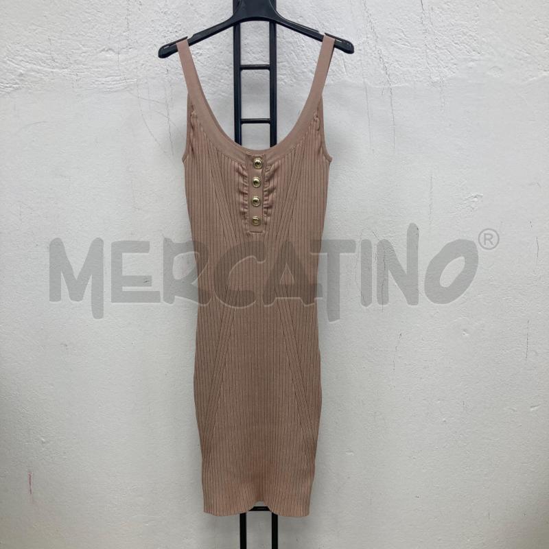 VESTITO DONNA GUESS MARCIANO CARNE BOTTONI DORATI  | Mercatino dell'Usato Gazzada schianno 1