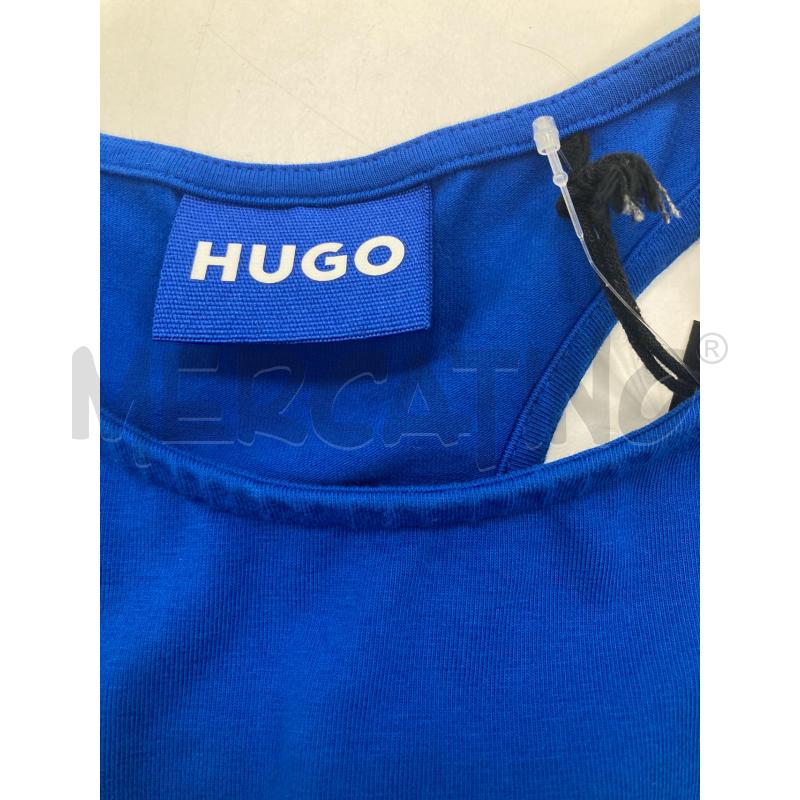 VESTITO DONNA HUGO BOSS BLU | Mercatino dell'Usato Gazzada schianno 3