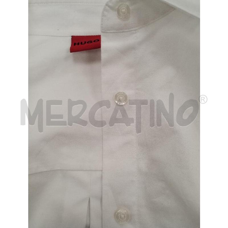 VESTITO DONNA HUGO BOSS CAMICIONE LUNGO BIANCO | Mercatino dell'Usato Gazzada schianno 3