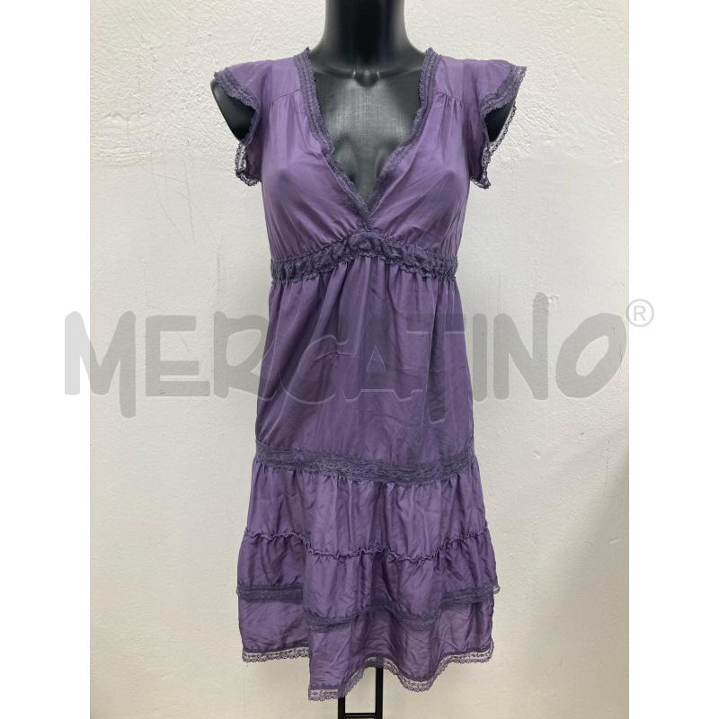 VESTITO DONNA KOAN SETA VIOLA | Mercatino dell'Usato Gazzada schianno 1