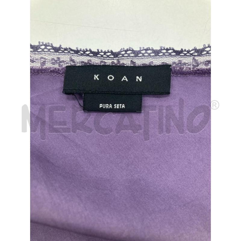 VESTITO DONNA KOAN SETA VIOLA | Mercatino dell'Usato Gazzada schianno 3