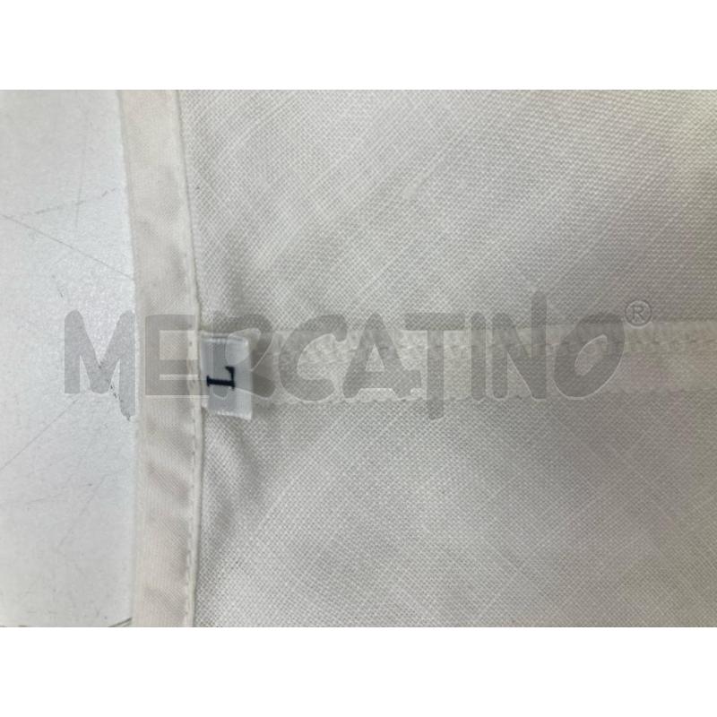 VESTITO DONNA LINO BIANCO LUNGO SBRACCIATO | Mercatino dell'Usato Gazzada schianno 3