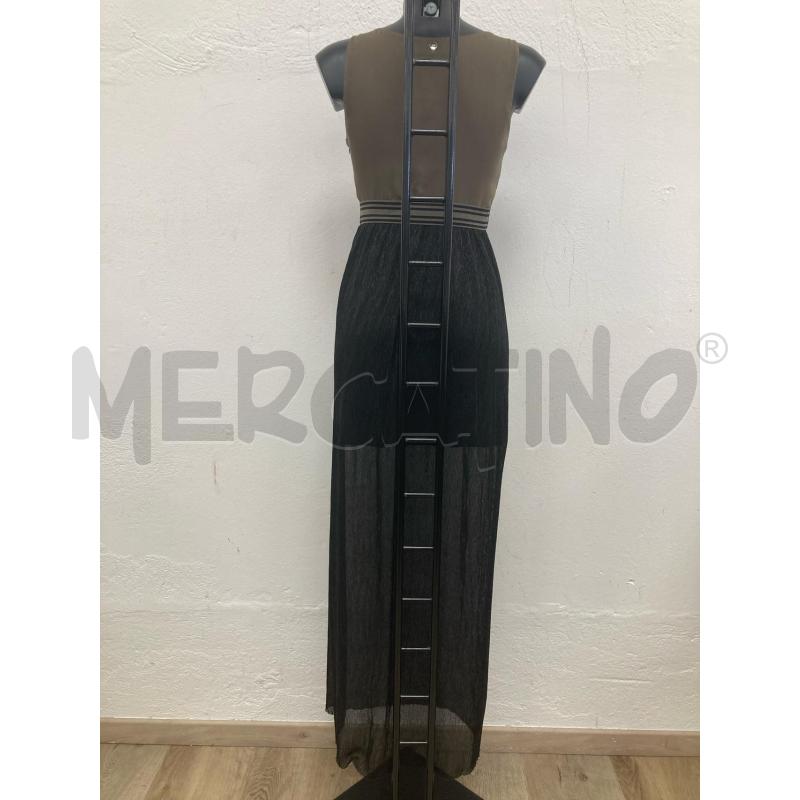 VESTITO DONNA LIUJO NERO CORPETTO VERDONE | Mercatino dell'Usato Gazzada schianno 3