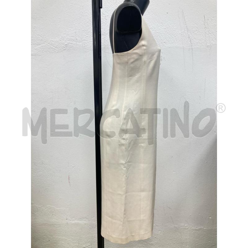 VESTITO DONNA MAXMARA SETA BURRO  | Mercatino dell'Usato Gazzada schianno 5