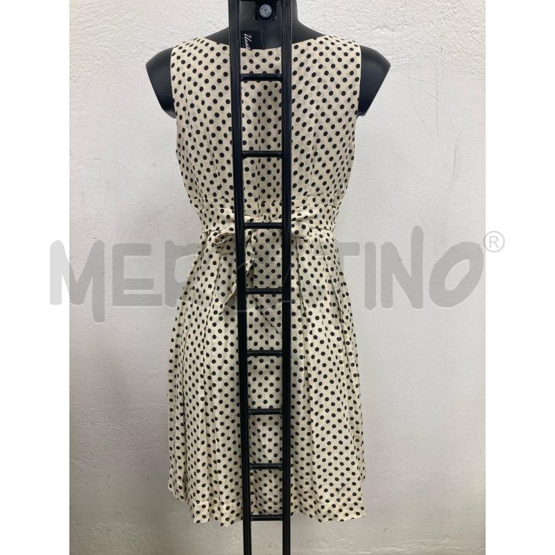 VESTITO DONNA MAX&CO BEIGE POIS NERI | Mercatino dell'Usato Gazzada schianno 2