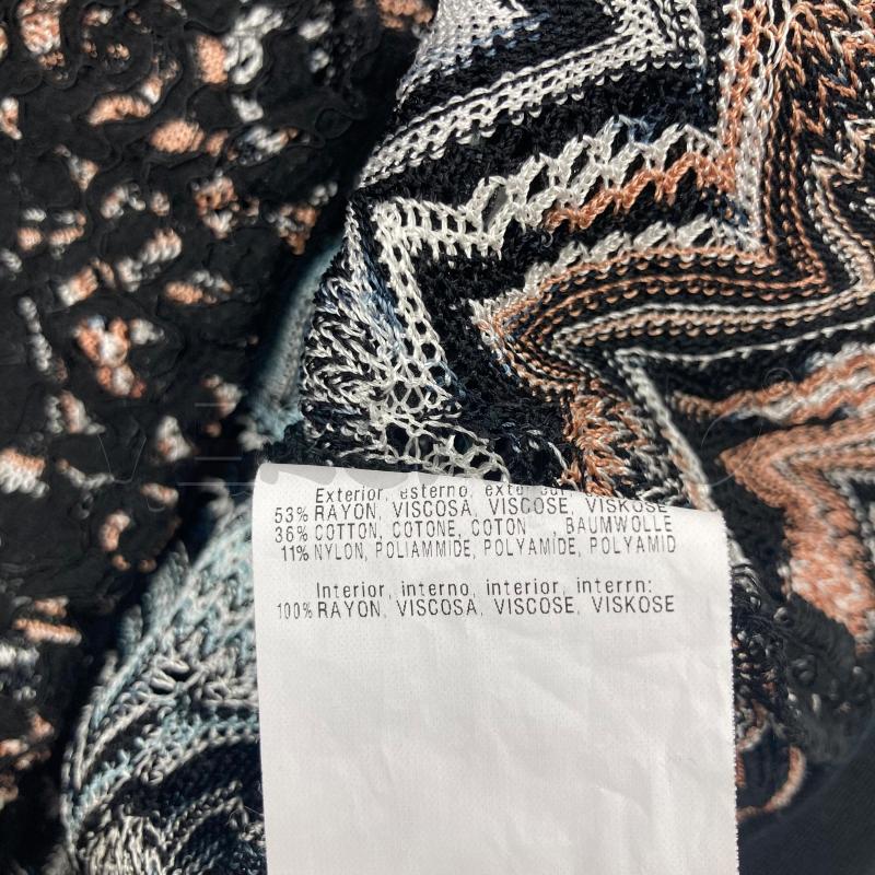 VESTITO DONNA MISSONI NERO PIZZO  | Mercatino dell'Usato Gazzada schianno 4