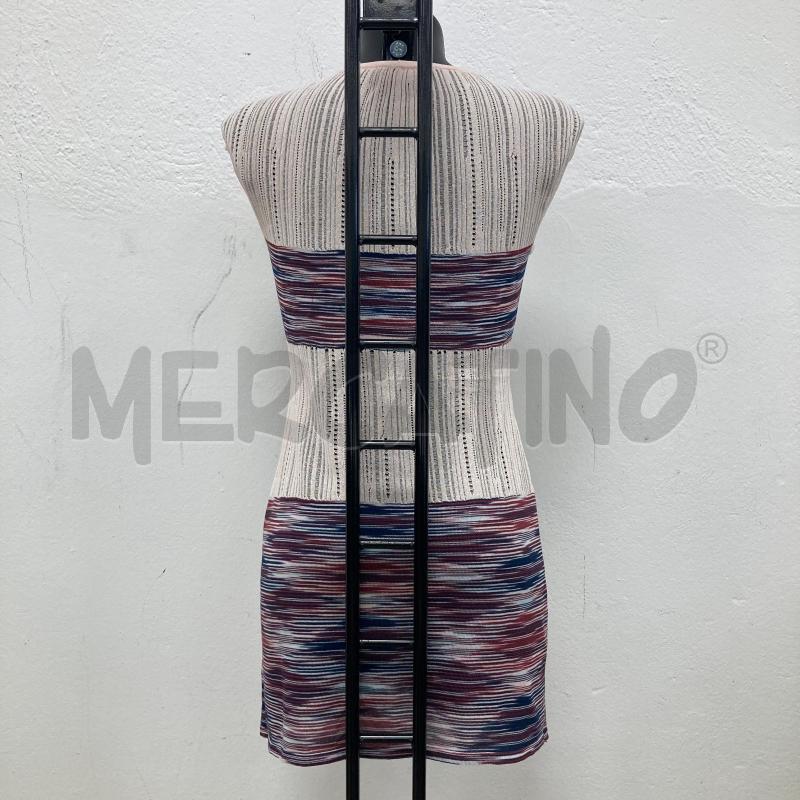 VESTITO DONNA MISSONI ROSA BLU VIOLA | Mercatino dell'Usato Gazzada schianno 2