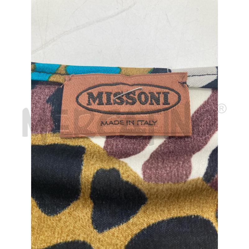 VESTITO DONNA MISSONI SETA ZEBRATO LEOPARDATO | Mercatino dell'Usato Gazzada schianno 3