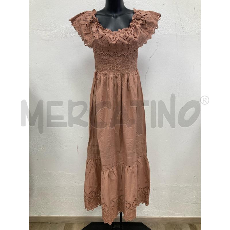 VESTITO DONNA MOTIVI ECRU SANGALLO | Mercatino dell'Usato Gazzada schianno 1