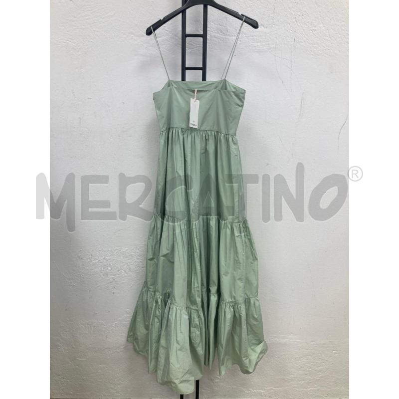 VESTITO DONNA MOTIVI LUNGO VERDE CARTELLINO | Mercatino dell'Usato Gazzada schianno 2