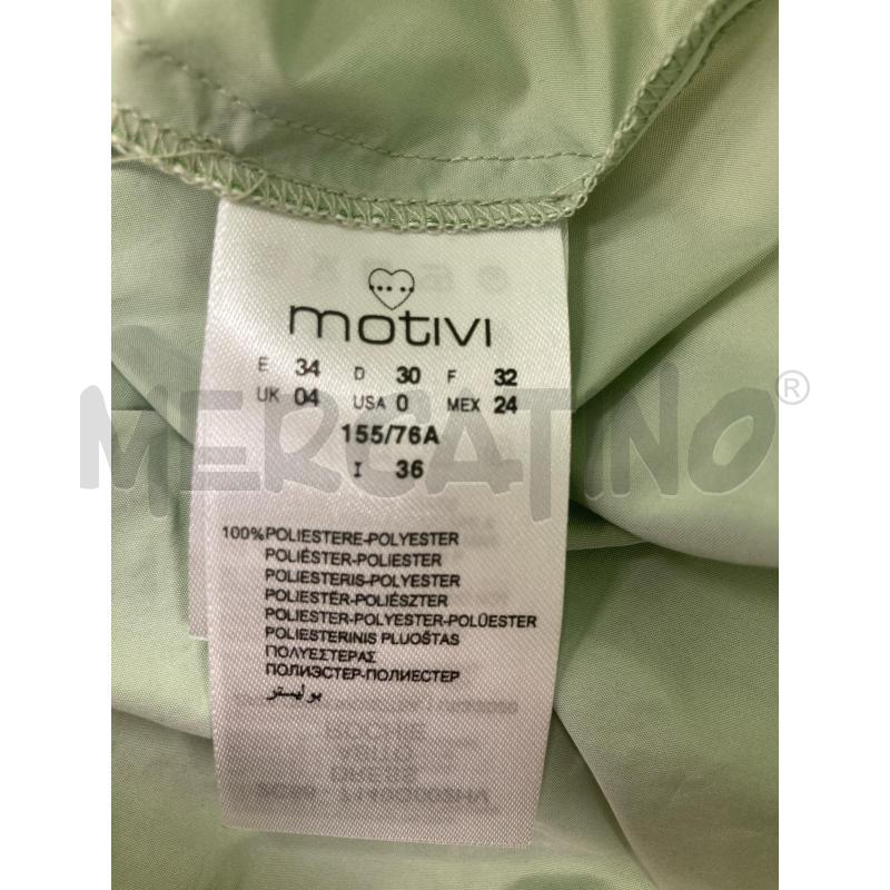 VESTITO DONNA MOTIVI LUNGO VERDE CARTELLINO | Mercatino dell'Usato Gazzada schianno 5