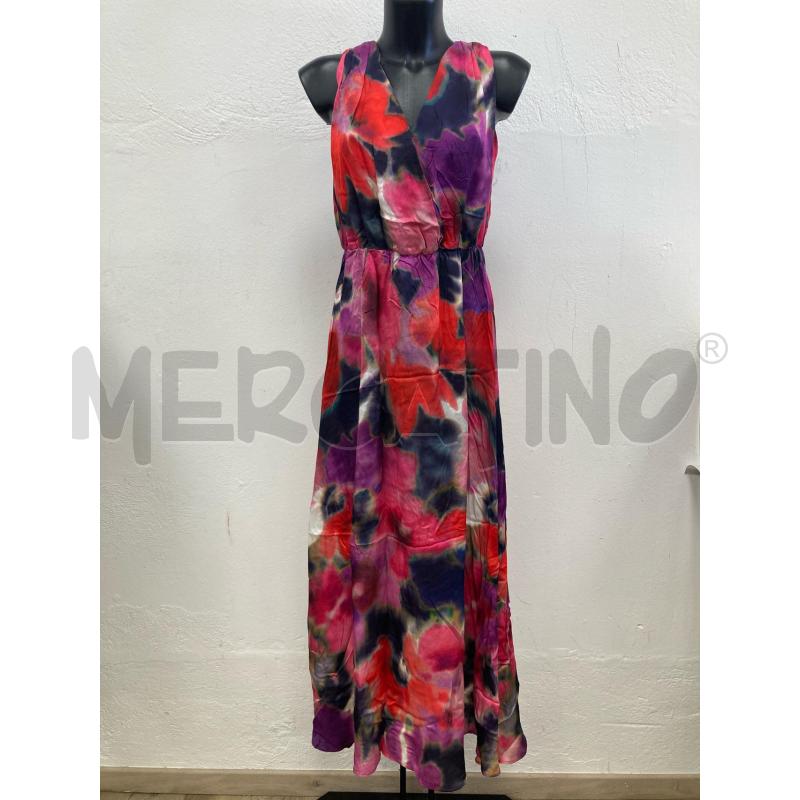 VESTITO DONNA MOTIVI MACCHIE FUXIA NERE | Mercatino dell'Usato Gazzada schianno 1