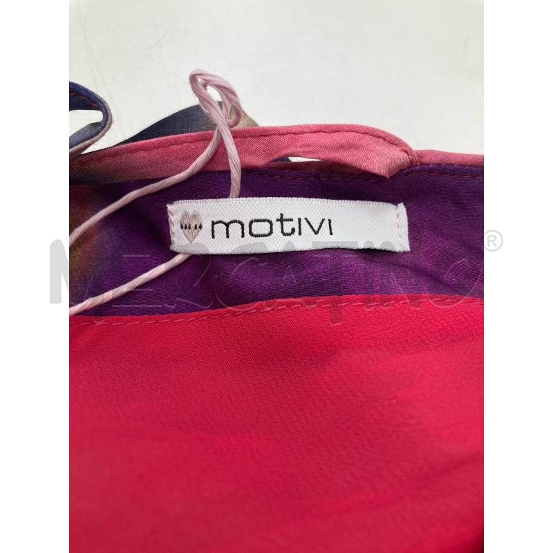VESTITO DONNA MOTIVI MACCHIE FUXIA NERE | Mercatino dell'Usato Gazzada schianno 3
