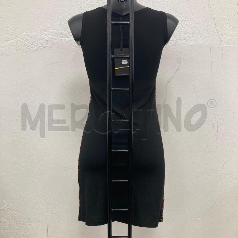VESTITO DONNA NERO MOTIVI ETNICI PAIETTES | Mercatino dell'Usato Gazzada schianno 2