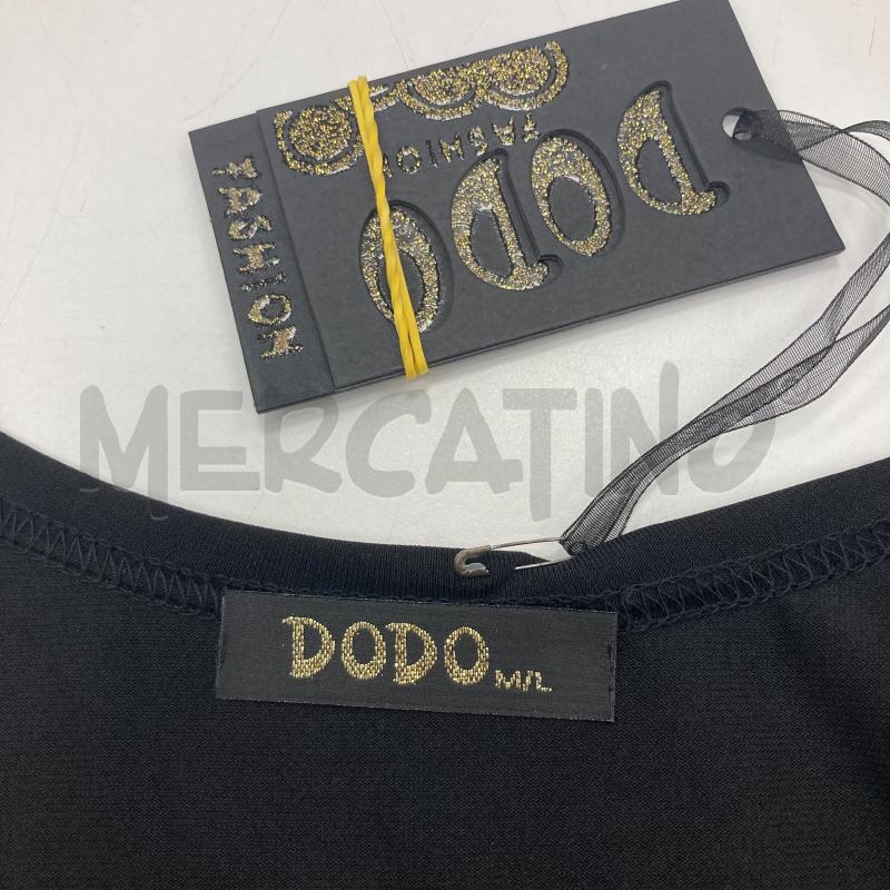 VESTITO DONNA NERO MOTIVI ETNICI PAIETTES | Mercatino dell'Usato Gazzada schianno 3