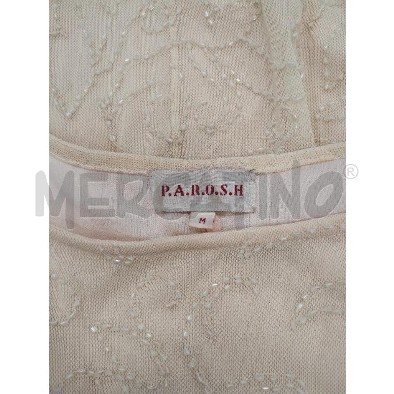 VESTITO DONNA PAROSH NUDE PERLINE | Mercatino dell'Usato Gazzada schianno 3