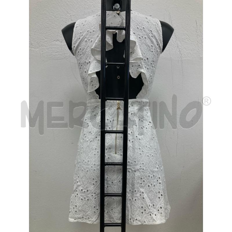 VESTITO DONNA PATRIZIA PEPE BIANCO PIZZO SANGALLO | Mercatino dell'Usato Gazzada schianno 2