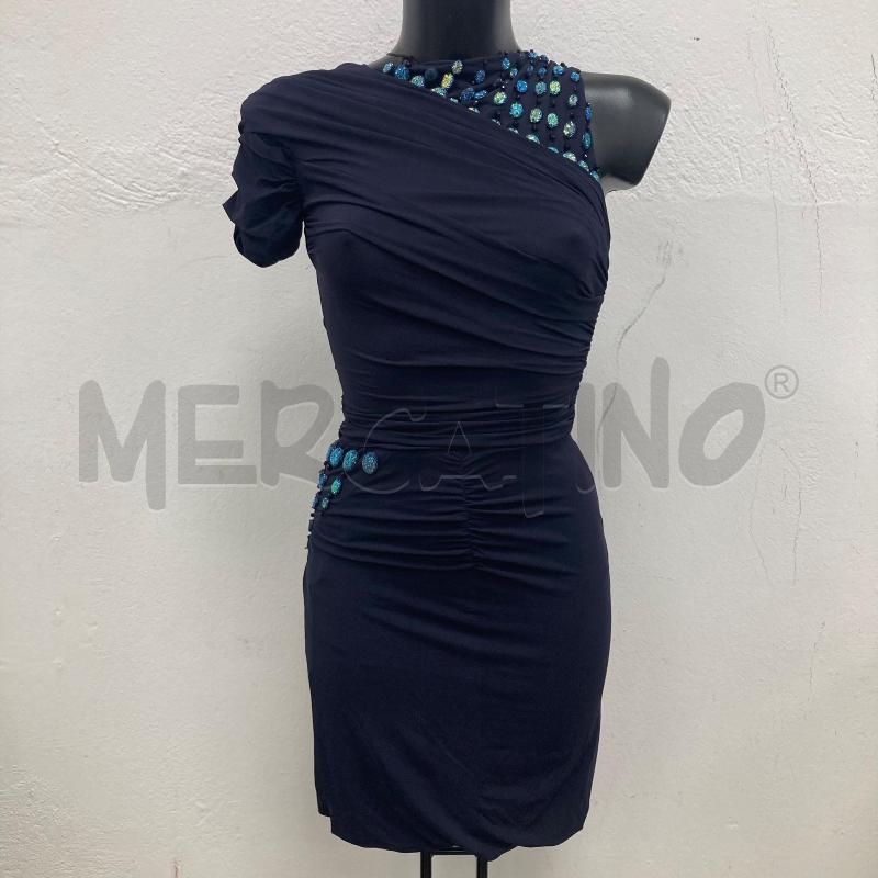 VESTITO DONNA PINKO BLU CARTELLINO DIFETTO  | Mercatino dell'Usato Gazzada schianno 1