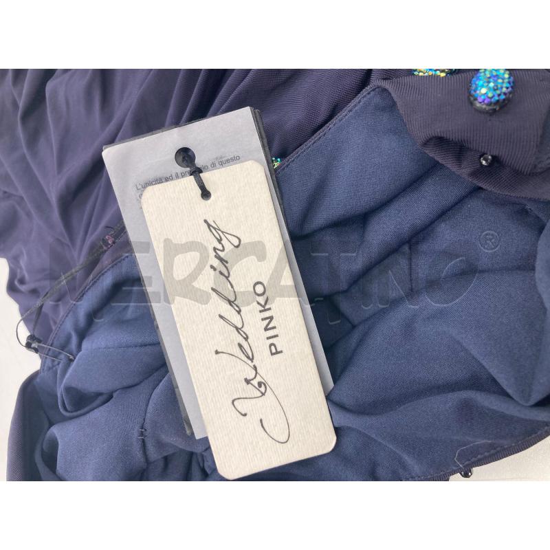 VESTITO DONNA PINKO BLU CARTELLINO DIFETTO  | Mercatino dell'Usato Gazzada schianno 3